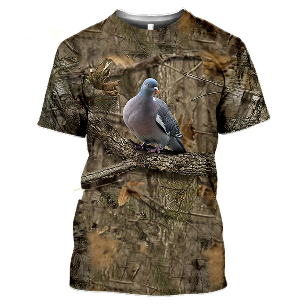 Summer Casual Men's T-shirt Fa - Hunting Outdoor Shirts 评论和价格