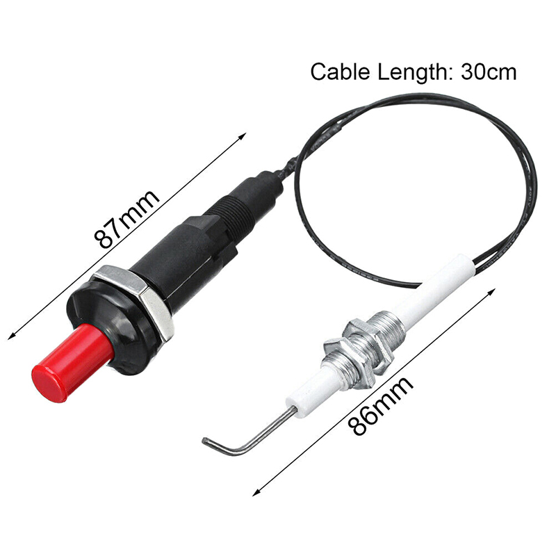 Push Button Piezo Ignitor With - Outdoor Hunting Kitchen 评论和价格