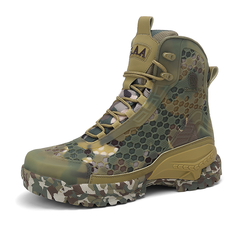 Men Camouflage Waterproof High - Hunting Boot Insole 评论和价格