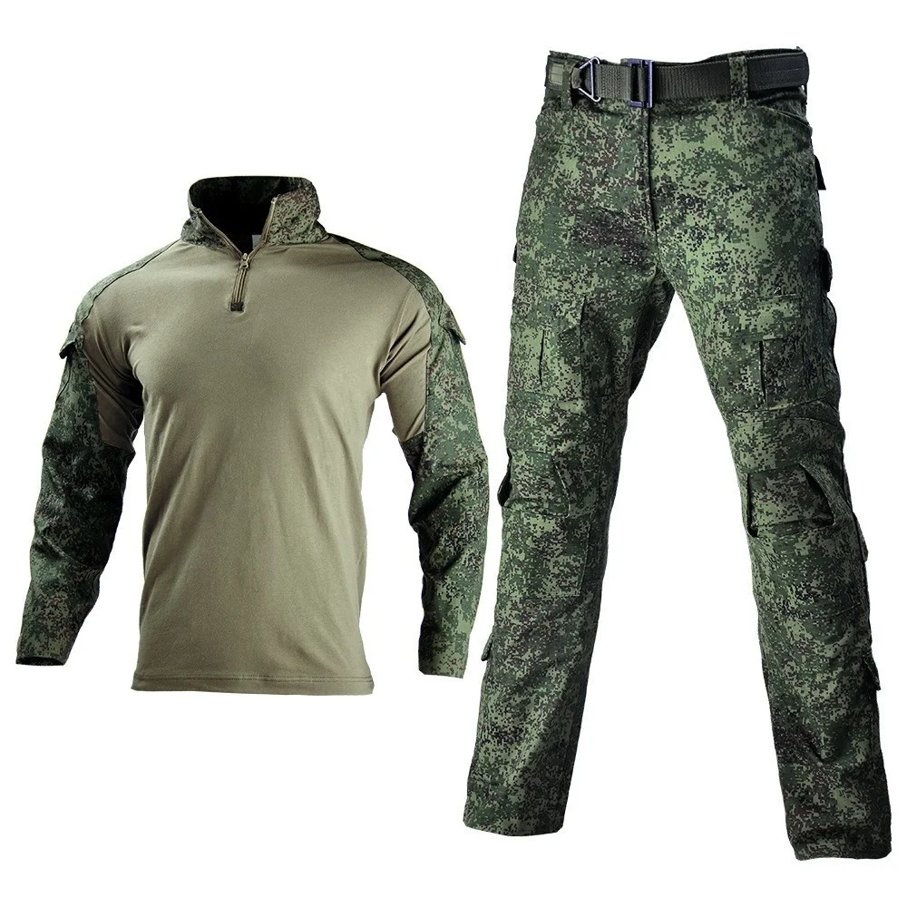 2PCS Tactical Uniform Suits Mi - Hunting Outdoor Shirts 评论和价格