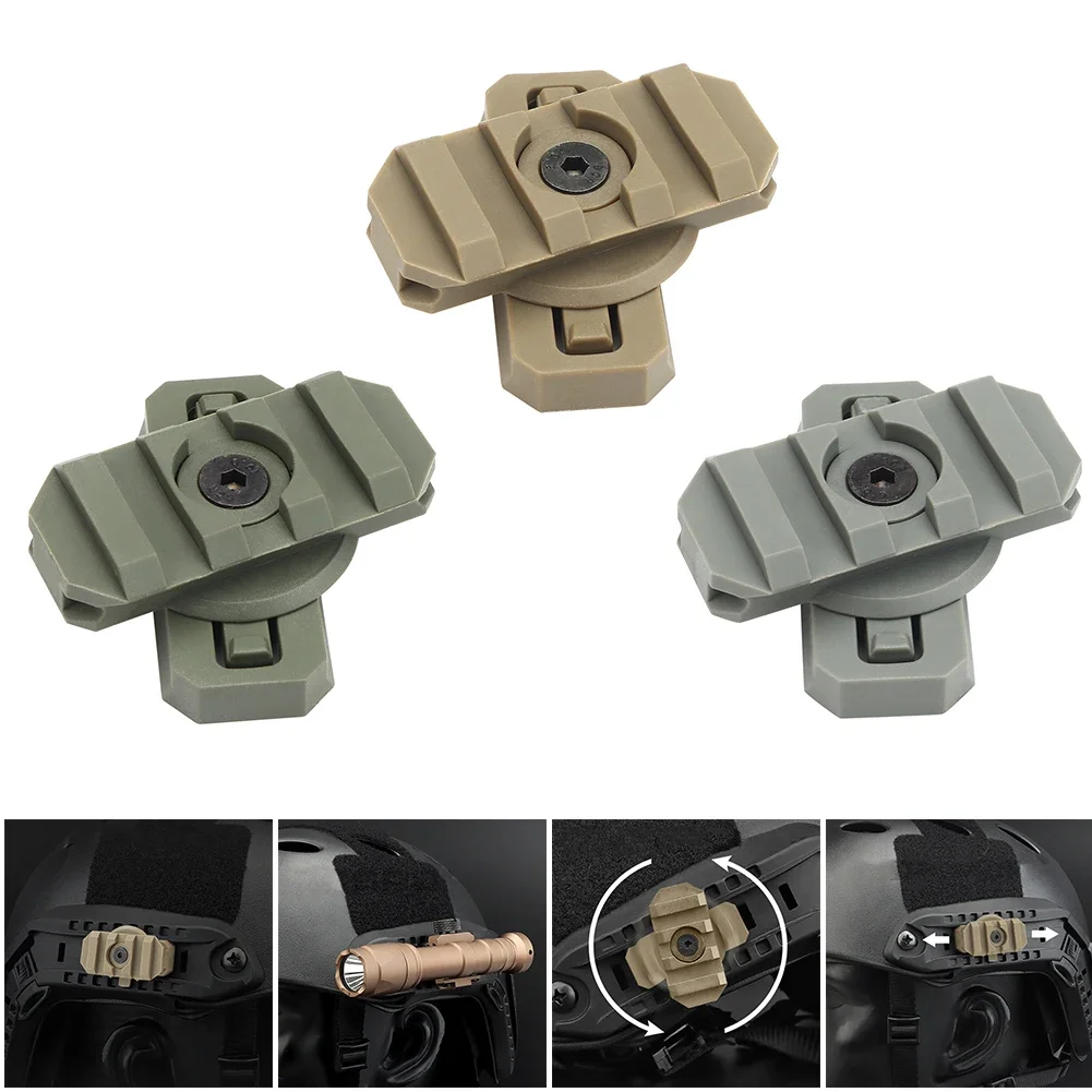 2pcs Tactical Helmet Side Rail - Outdoor Hunting Guide 评论和价格