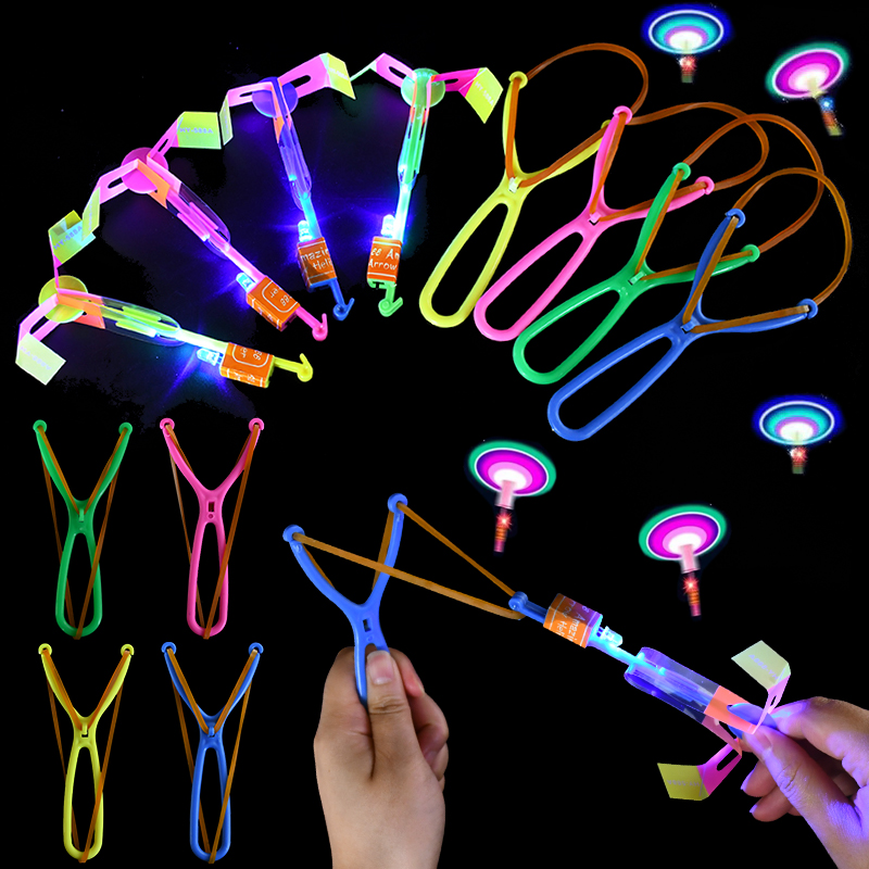 10pcs Led Slingshot Shining Li - Outdoor Hunting Toys 评论和价格