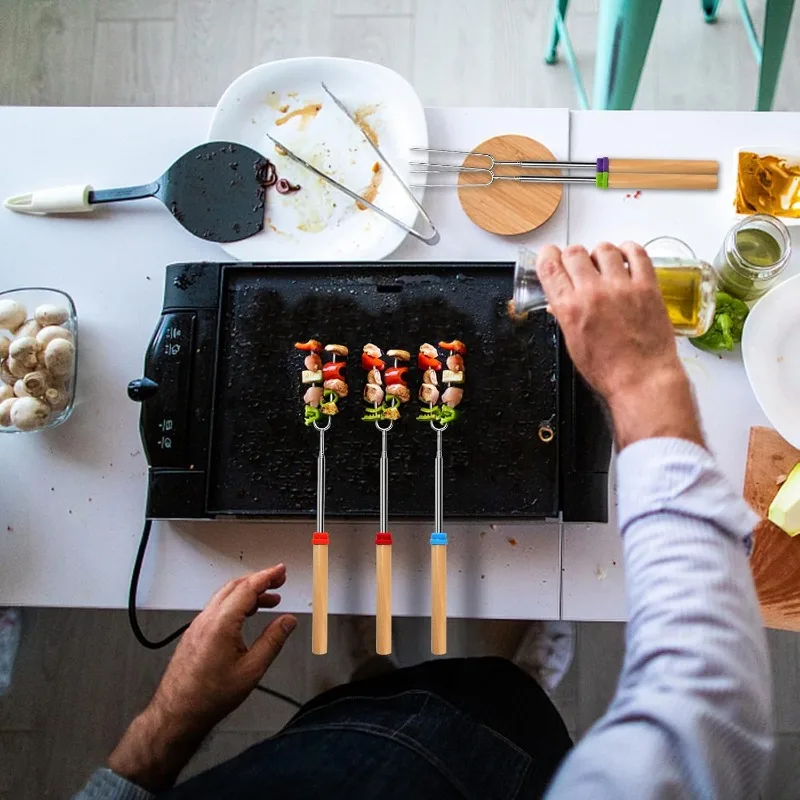 Stainless Steel Extendable Lon - Outdoor Hunting Kitchen 评论和价格