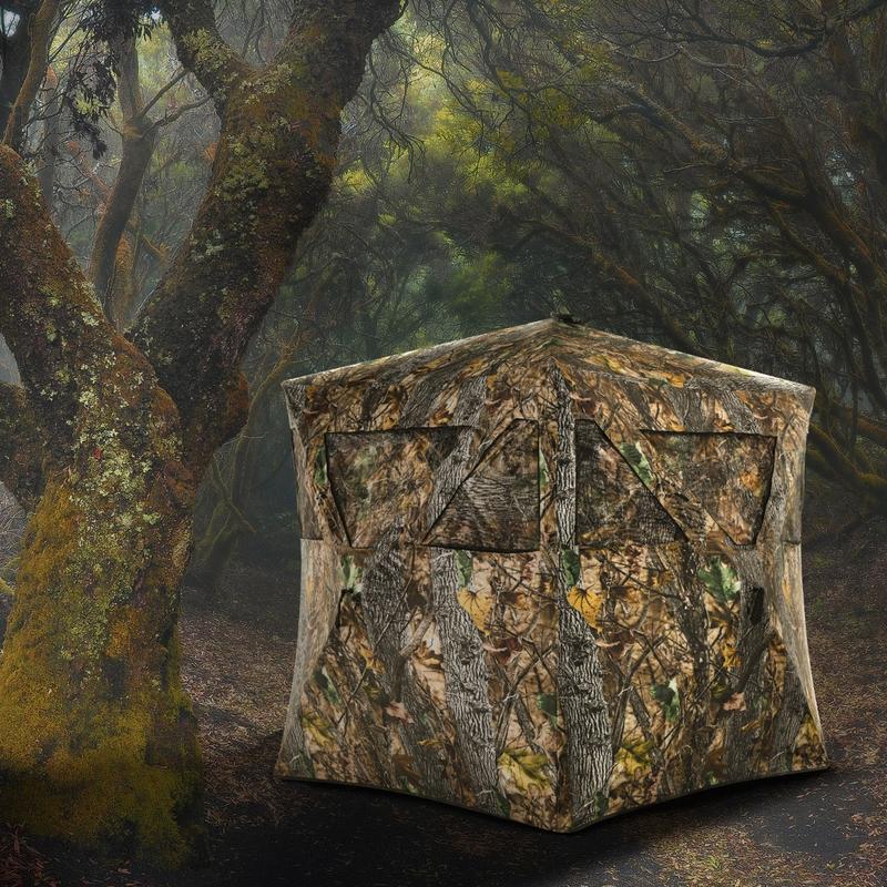 Portable Hunting Blind with Gr - Hunting & Outdoor Supplies 评论和价格