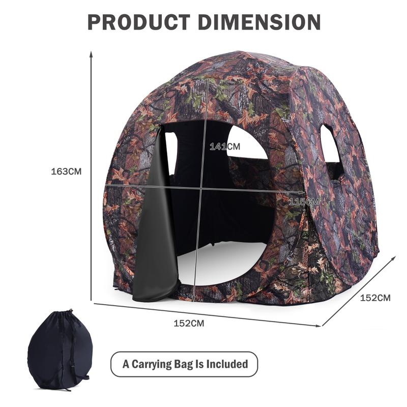 3 Person Pop Up Hunting Tent,  - Hunting & Outdoor Supplies 评论和价格