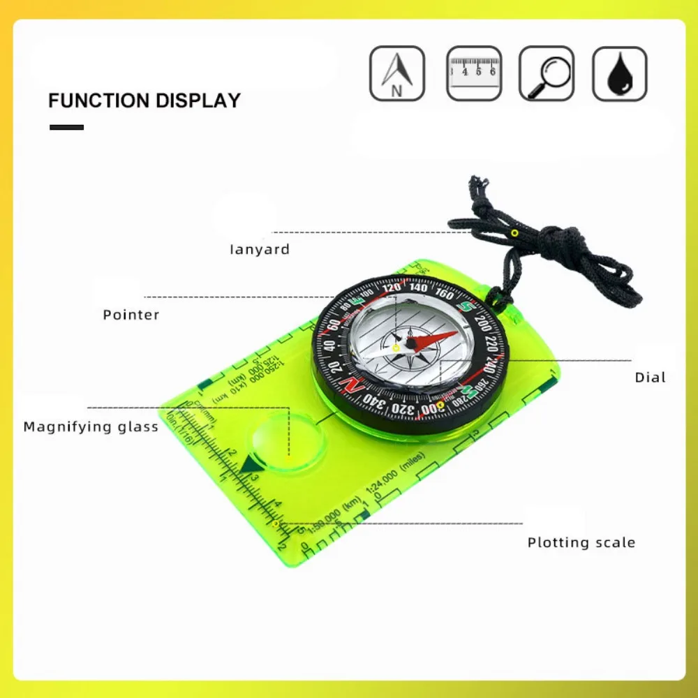 Waterproof Orienteering Compas - Outdoor Hunting Guide 评论和价格