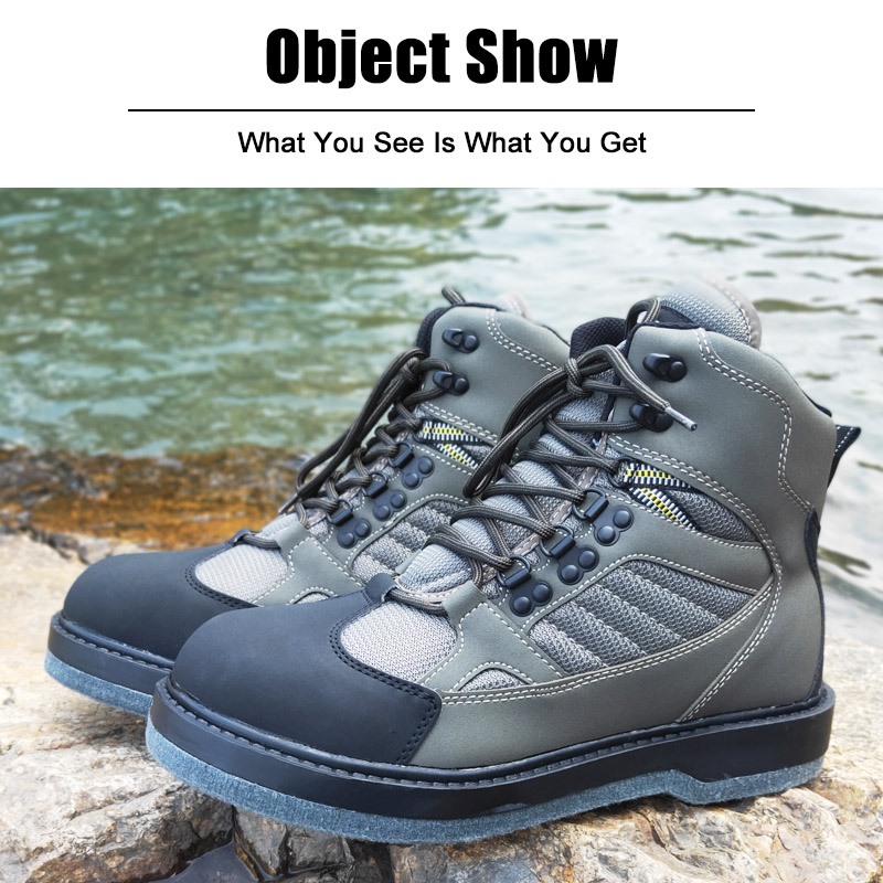 Men Fishing Shoes Wading Fishi - Hunting Boot Insole 评论和价格