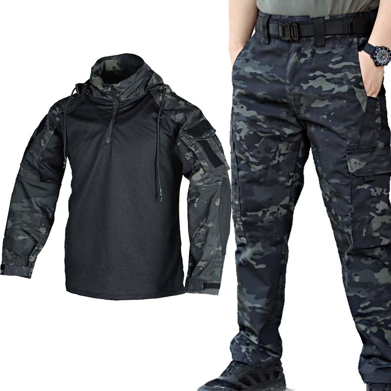 Men's CP Camo Tactical Combat  - Hunting Outdoor Shirts 评论和价格