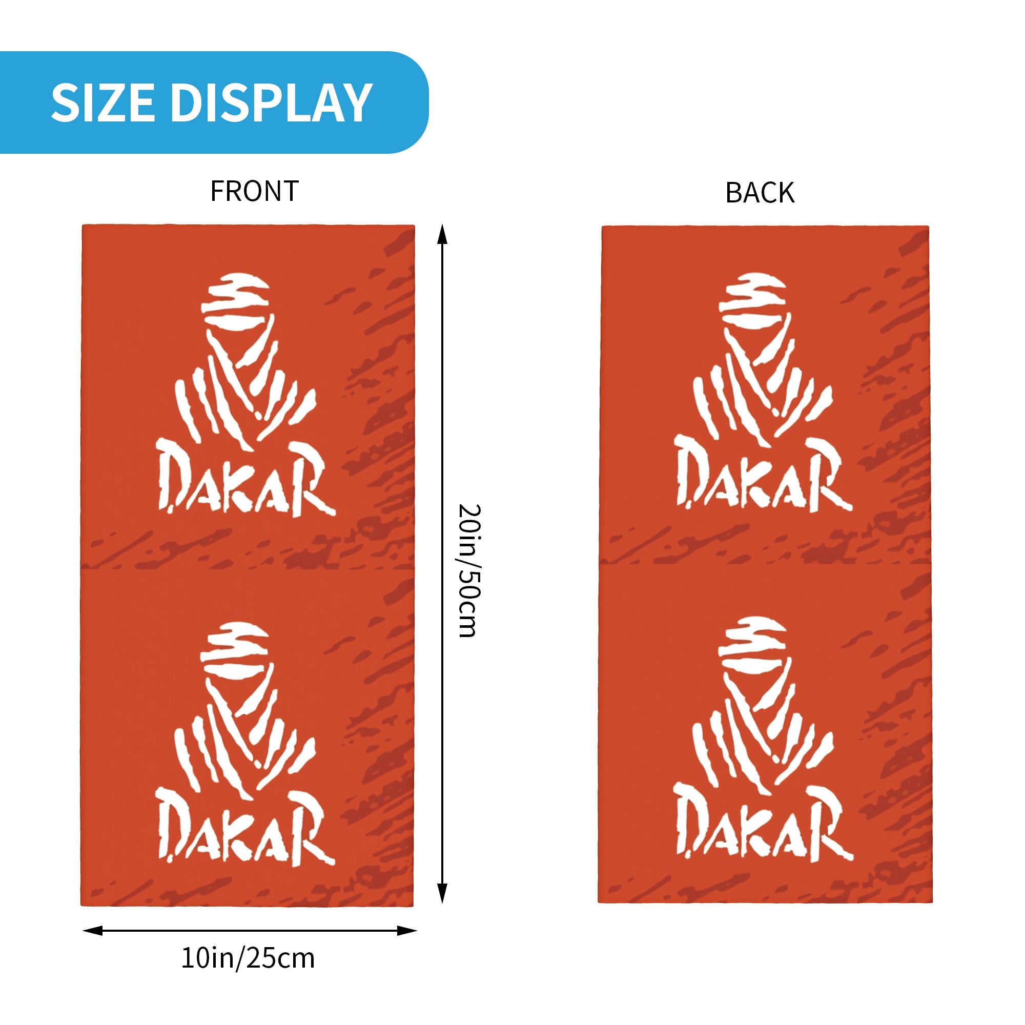Custom D-Dakared Bandana Neck  - Outdoor Hunting Events 评论和价格