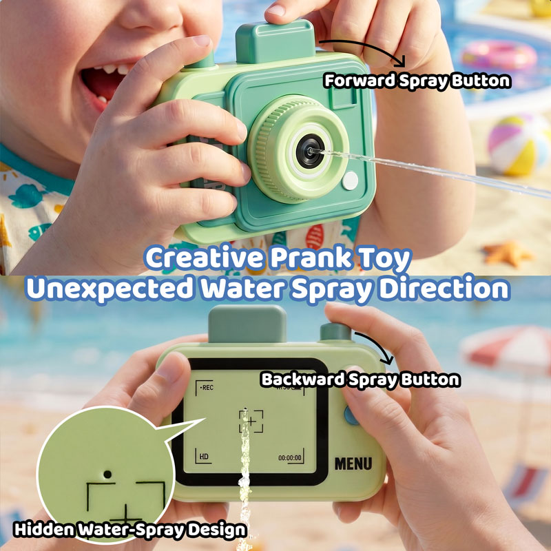 Double-sided Water Gun Camera  - Outdoor Hunting Toys 评论和价格