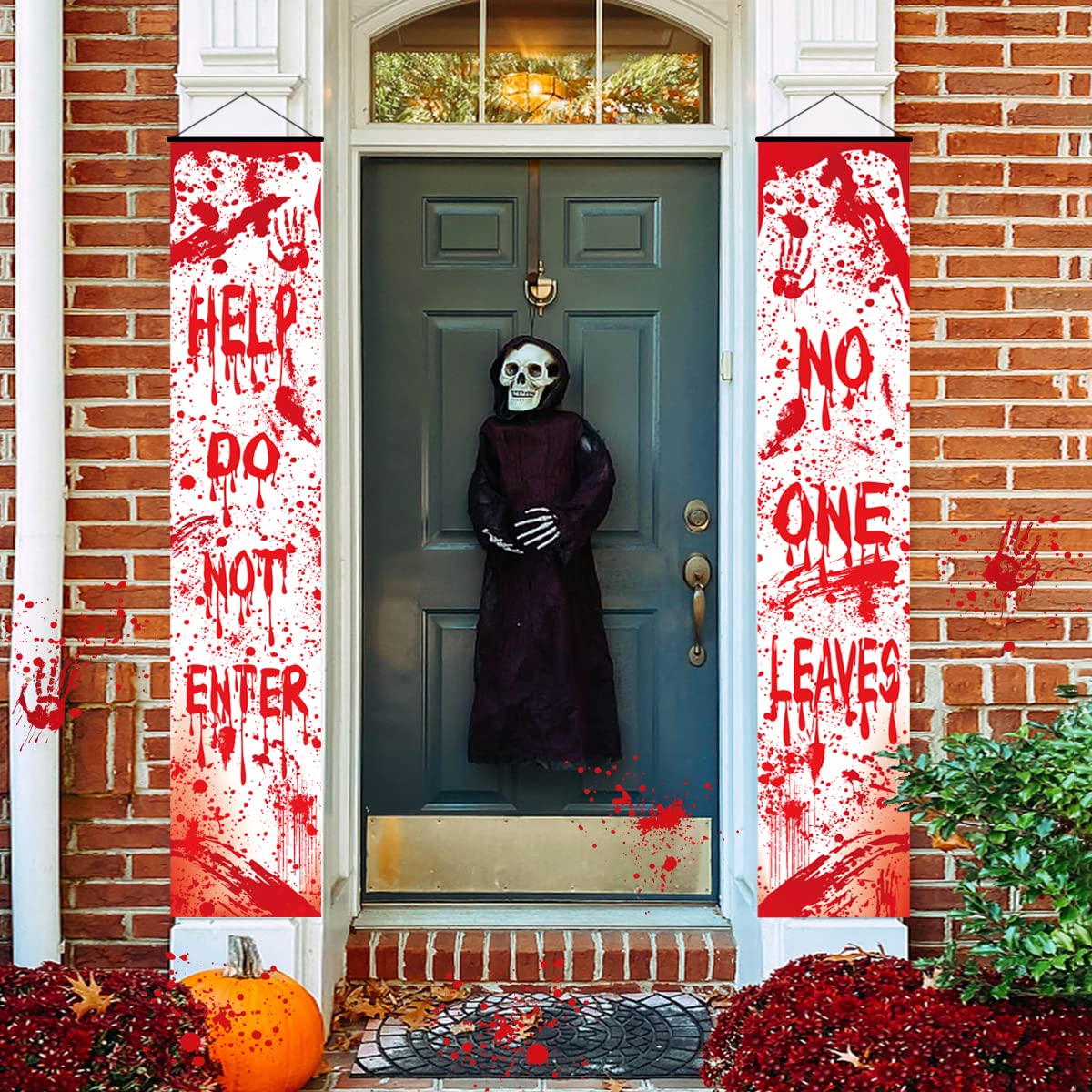 Halloween Bloody Porch Signs,  - Outdoor Hunting Events 评论和价格