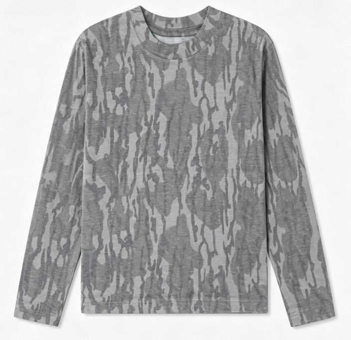 Camo Long Sleeve T‑Shirt Tree  - Hunting Outdoor Shirts 评论和价格