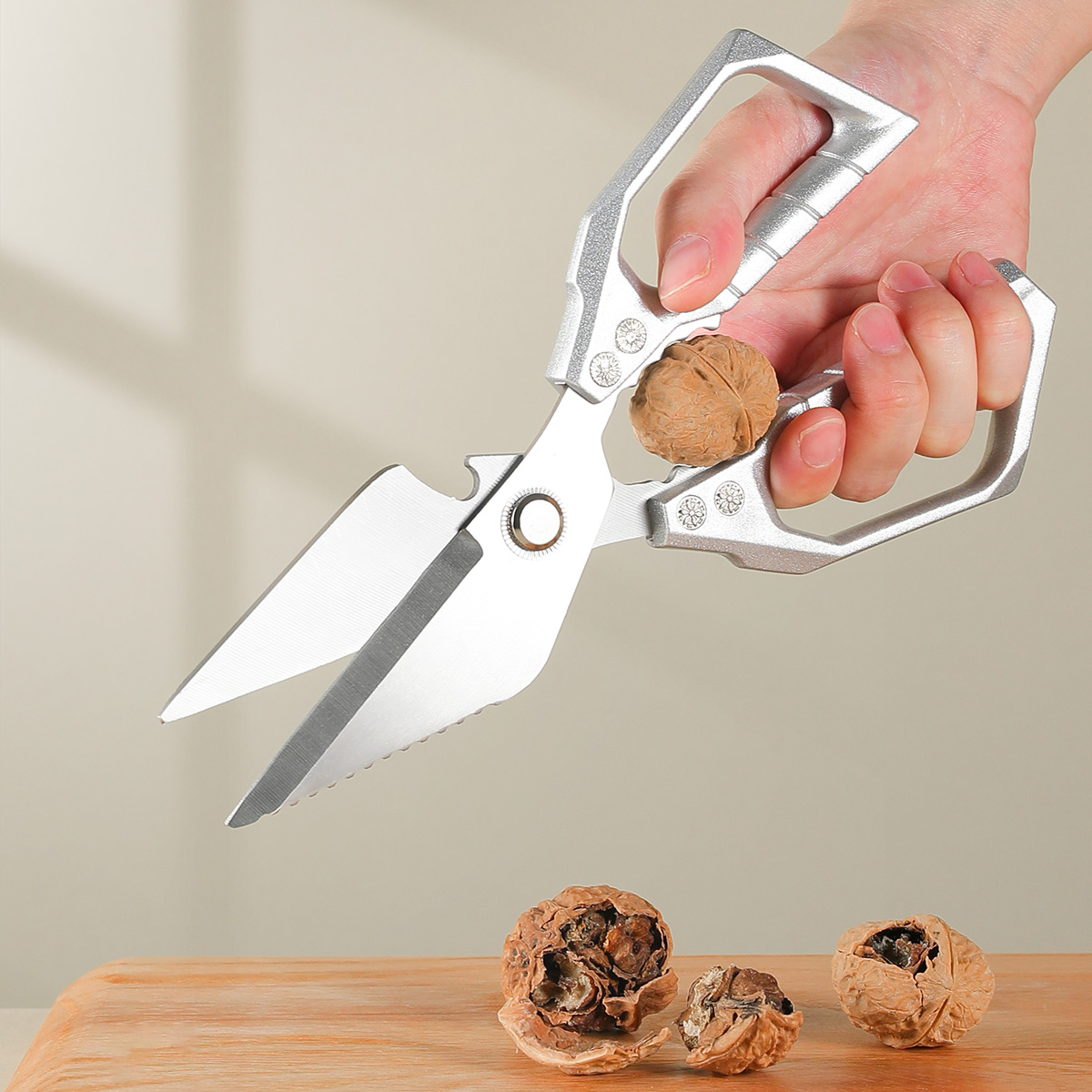 Heavy Duty Kitchen Scissors Me - Outdoor Hunting Kitchen 评论和价格
