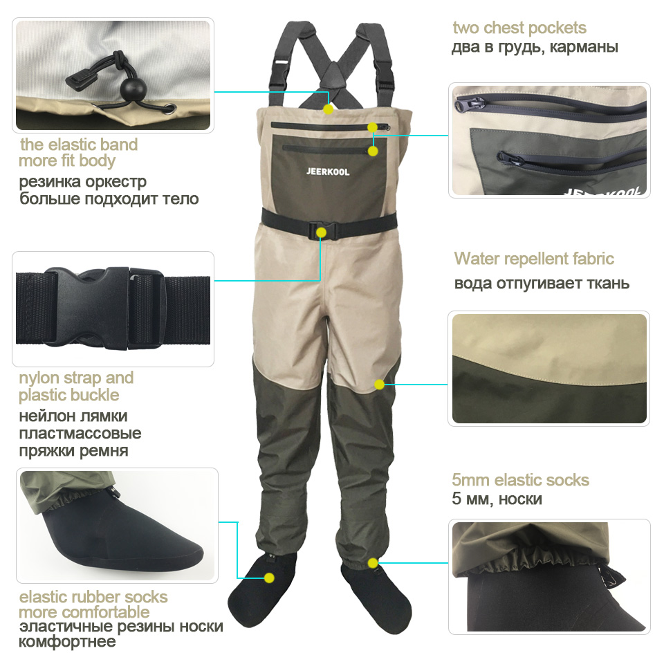 JEERKOOL Fly Fishing Waders Sh - Hunting Boot Insole 评论和价格
