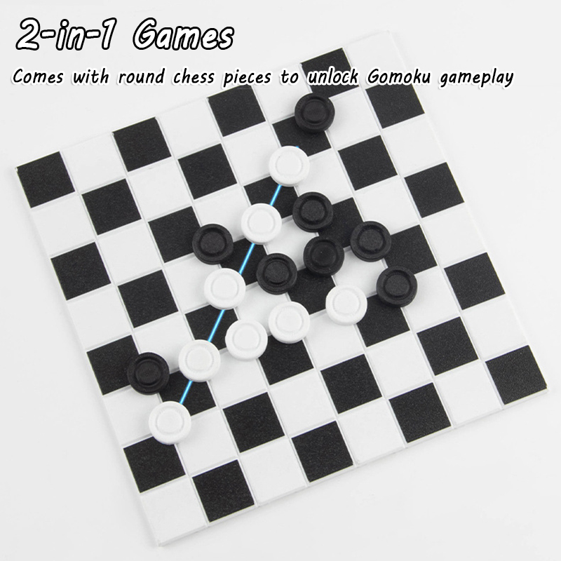 2 in 1 Portable Chess Game Set - Outdoor Hunting Toys 评论和价格